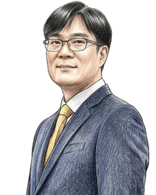 대표이사 김민홍 일러스트